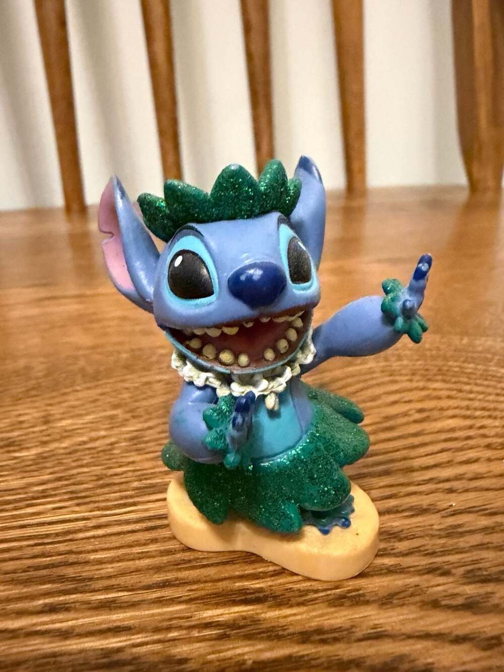 Disney Store Lilo & Stitch Hula Stitch Luau PVC Figure Cake Topper